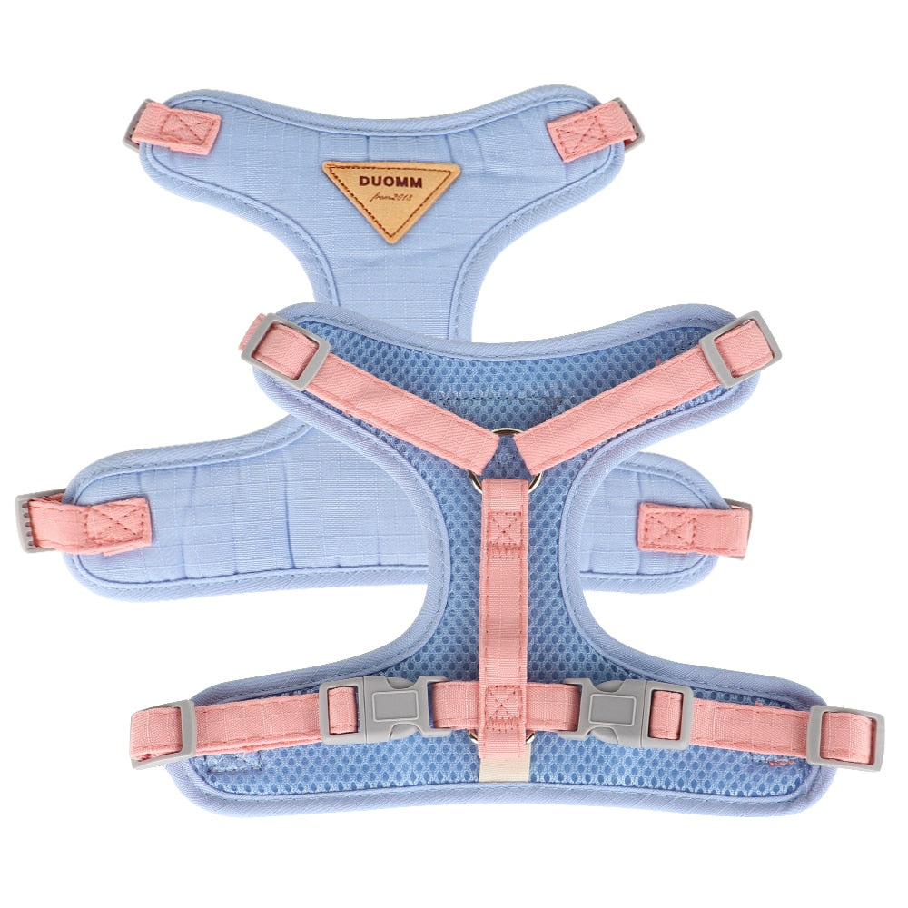 Soft Mesh Cat Harness and Leash Set | Adjustable 3 Layer Breathable Vest for Small Dogs & Cats