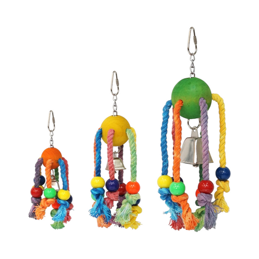 CAITEC Arachnid Bird Chew Toy | Durable and Engaging Chew Toy for Small to Large Parrots