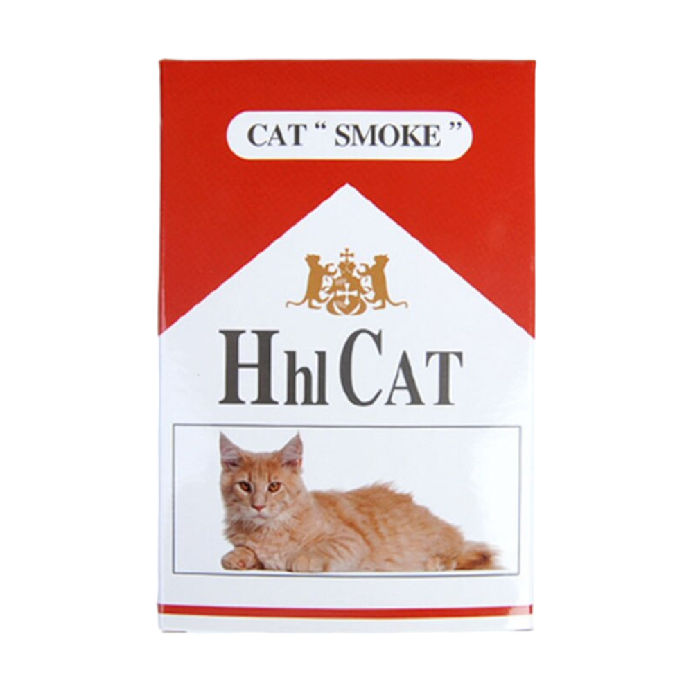 Natural Silvervine Cat Dental Chew Toys | Funny Cigarette Design for Cleaning Teeth and Stress Relief