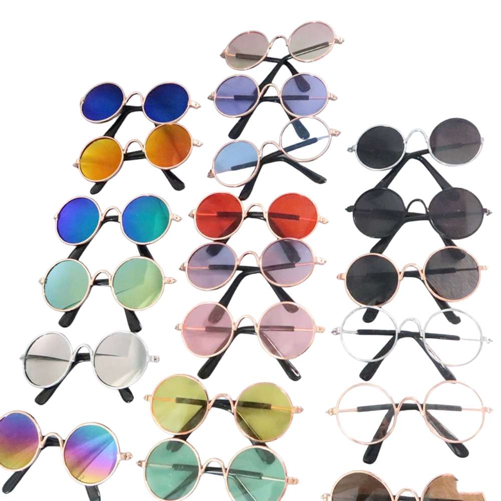 Pet Accessories Kitten & Puppy Sunglasses | Non-slip Small Dog & Cat Glasses, Perfect for Cosplay Costumes or Fun Photo Props