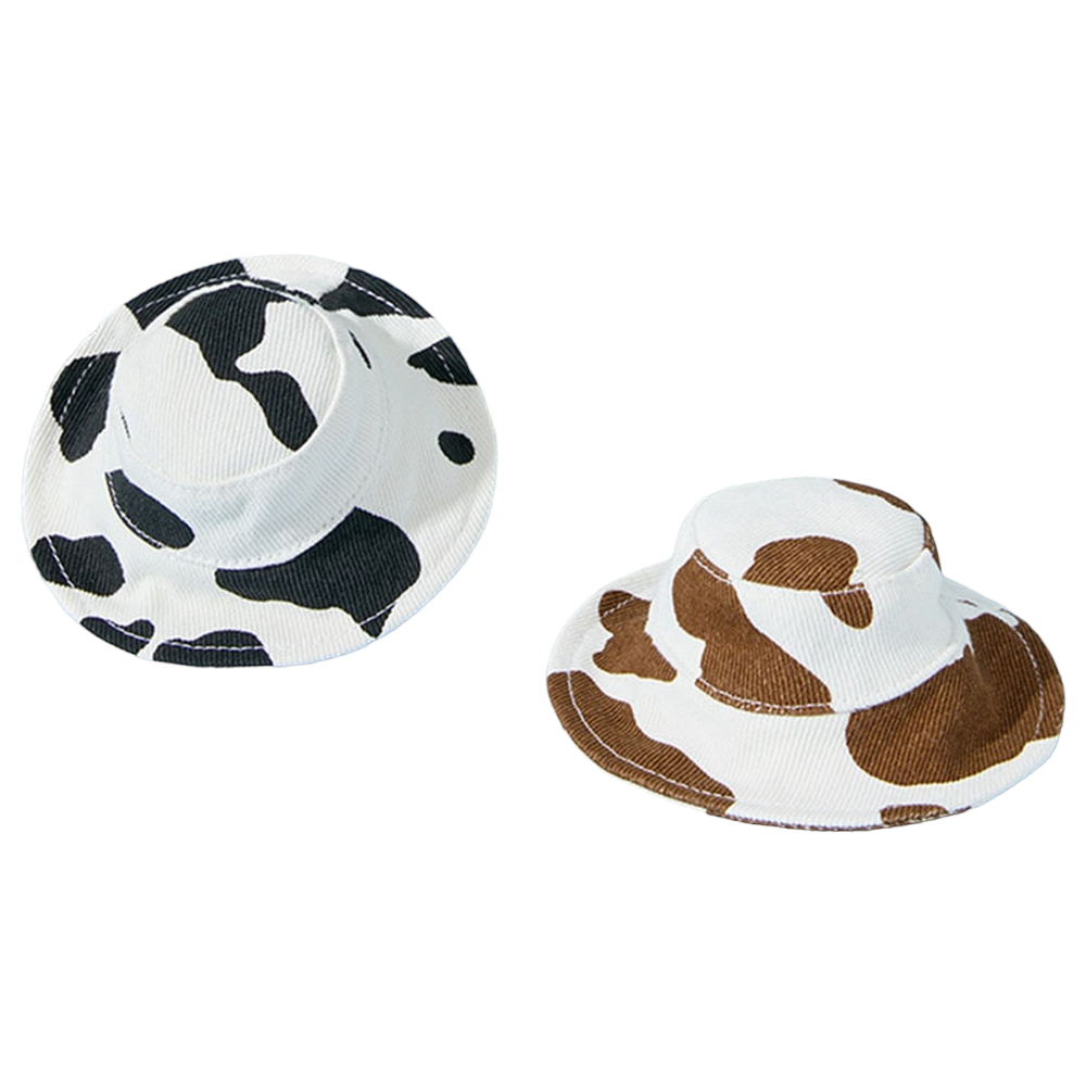 Cute Dog Bucket Hat | Outdoor Sunscreen Cap with Adjustable Fit for Small, Medium, and Large Dogs