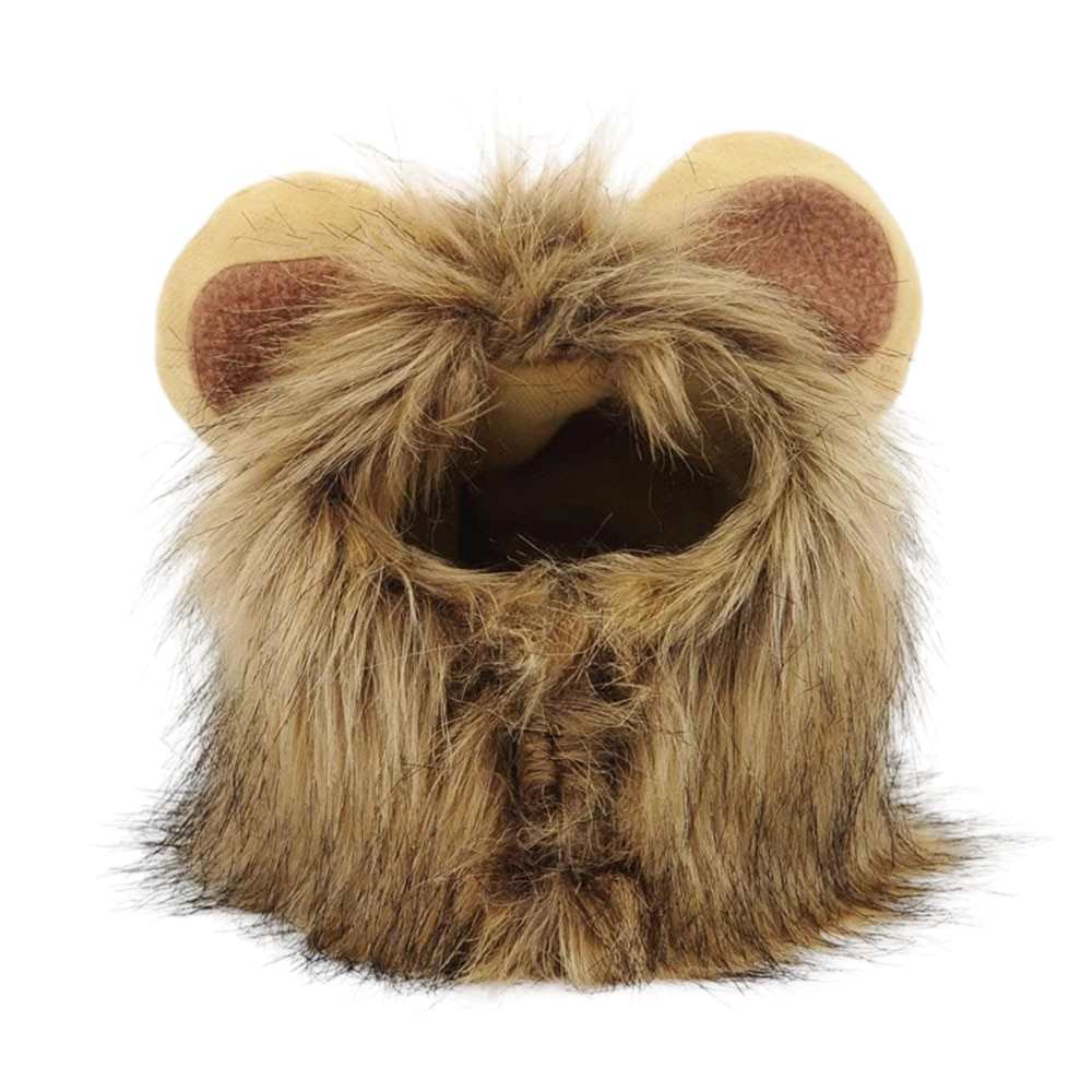 Lion Mane Cat Wig Hat | Cute Costume Accessories for Cats & Small Dogs