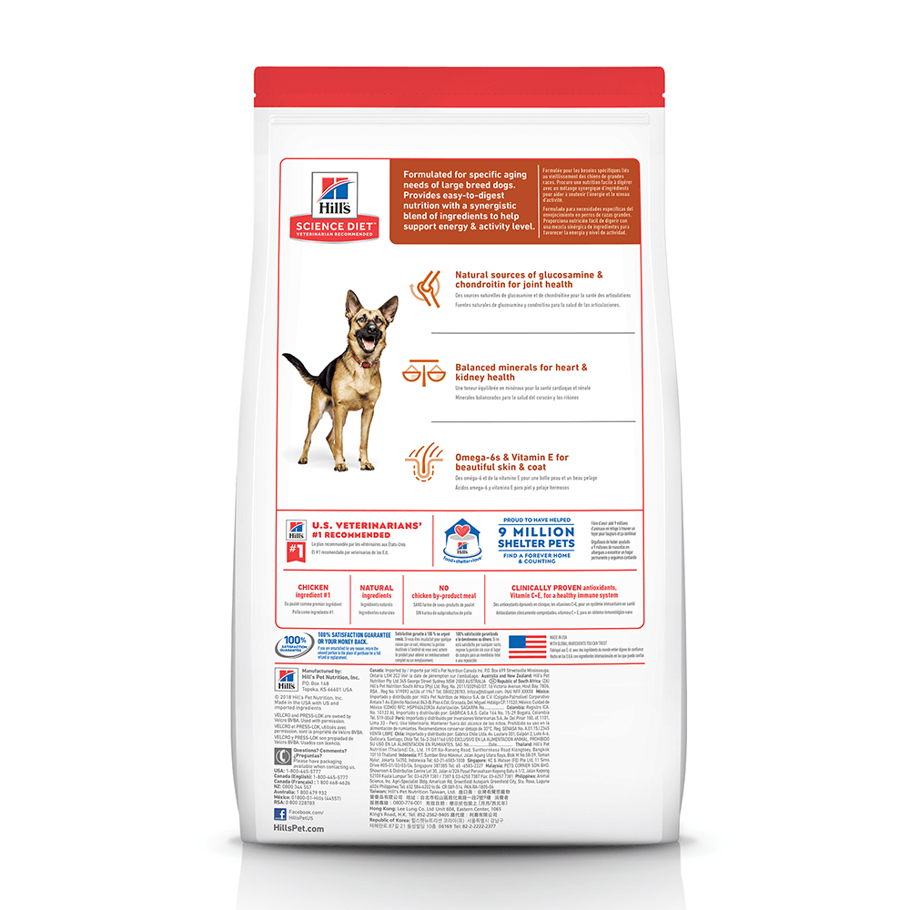 Hill's Science Diet Adult Dog 6+ Large Breed Food