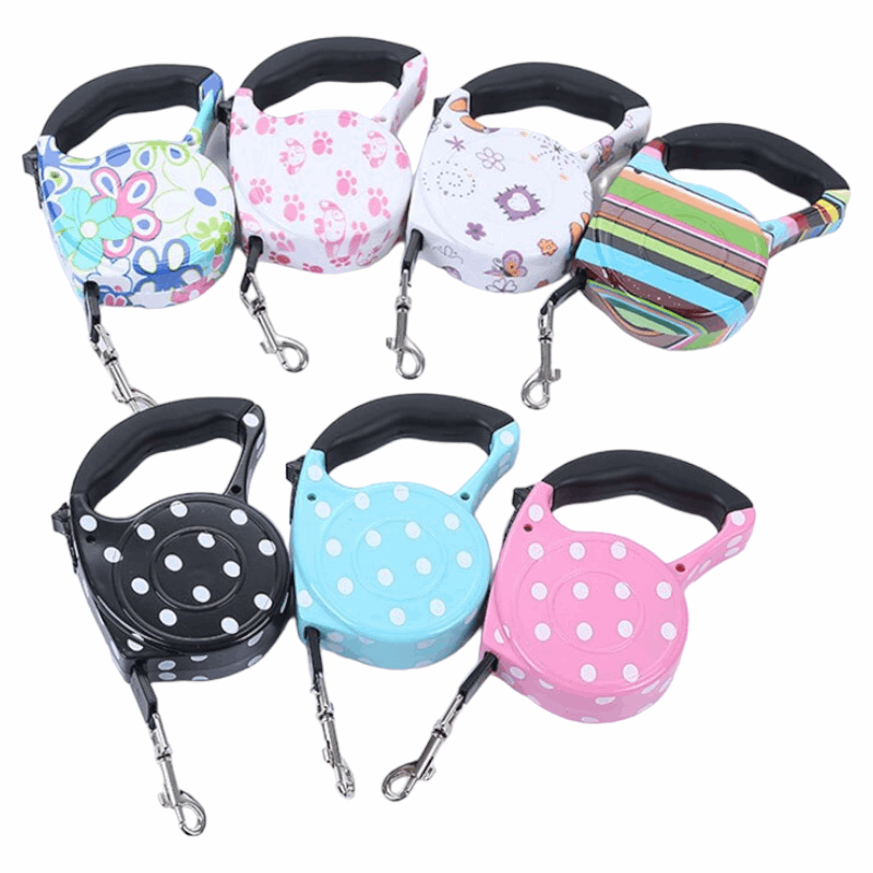 5m Retractable Dog Leash | Durable Nylon Small Dog Lead | Pet Supplies