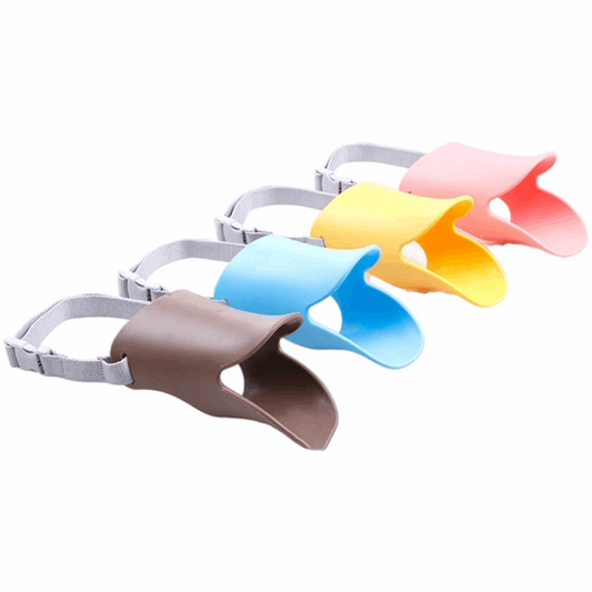 Adjustable Dog Mouth Cover | Anti-Bite, Chew, Bark | Various Colours