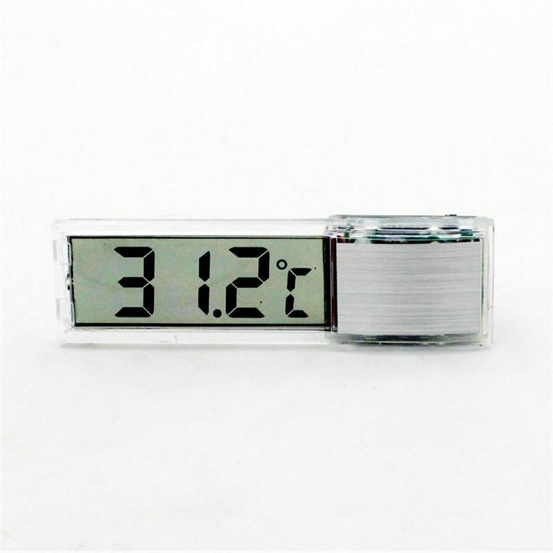 Digital Aquarium Thermometer | Gold and Silver High-Precision 3D Display Temperature Monitor for Fish Tanks