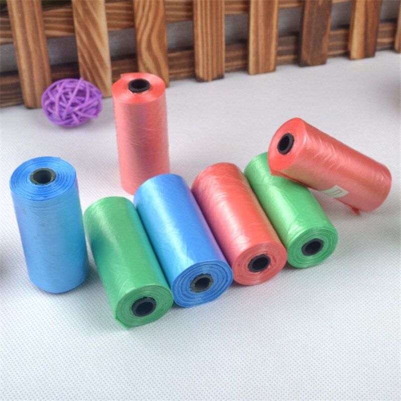 Paw Print Dog Poop Bags | Degradable, Fragrant, Easy Clean-up, 10 Rolls – 15 Bags per Roll