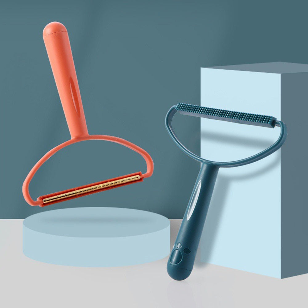 Portable Lint Fur Remover Brush | Quick Scraping Design for Fabric, Furniture, and Pet Hair Removal