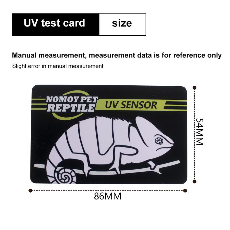 Reptile UVB Test Cards (2-Pack) | Colour-Change Indicator