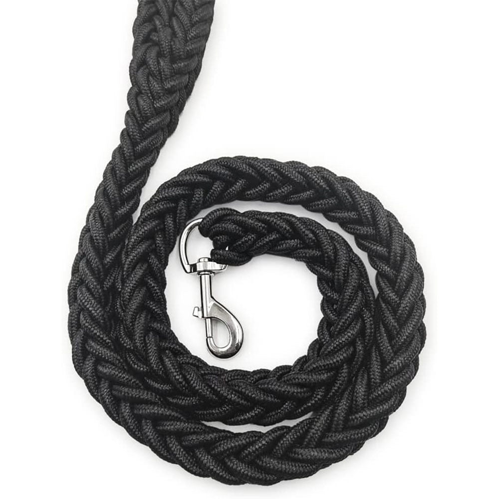 Heavy-Duty Nylon Braided Dog Walking Leash | Durable 120cm Traction Rope for Medium & Large Breed Dogs