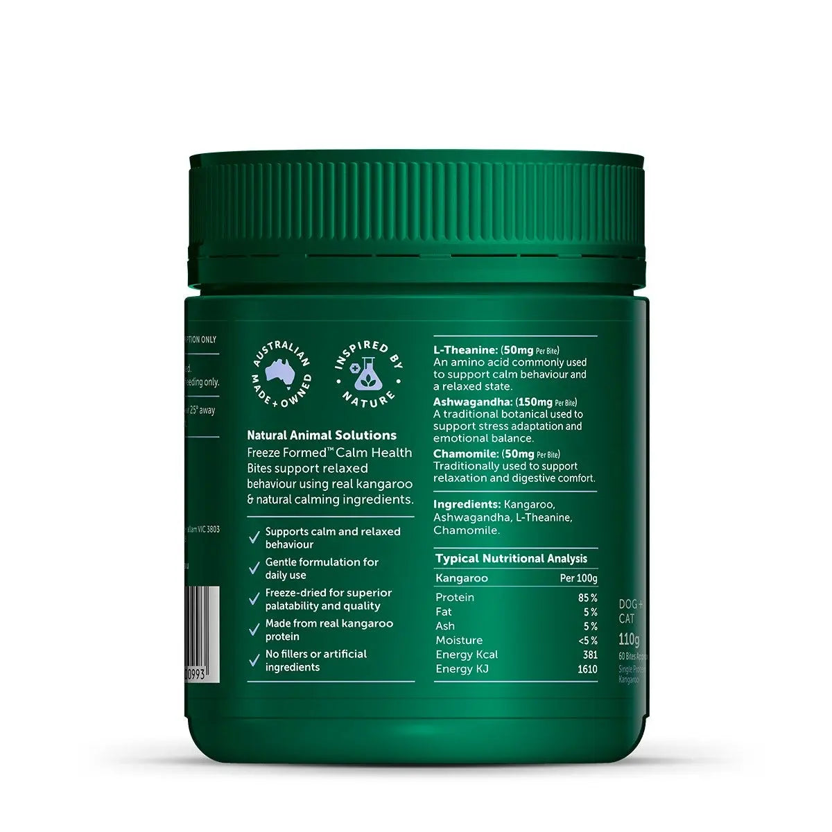 Natural Animal Solutions Calm Health Bites 110g