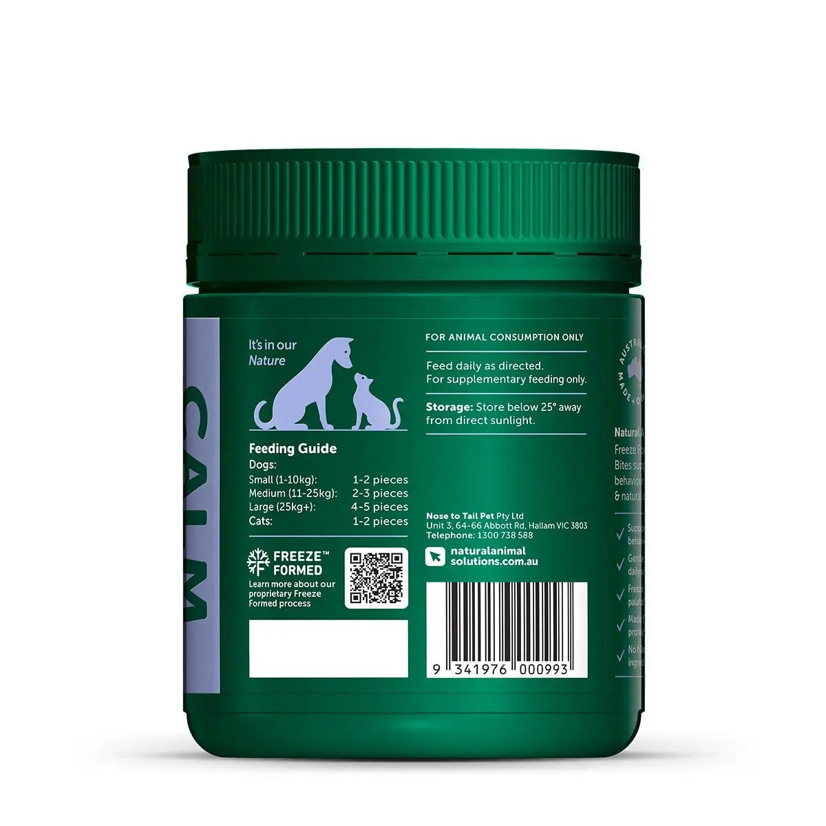 Natural Animal Solutions Calm Health Bites 110g