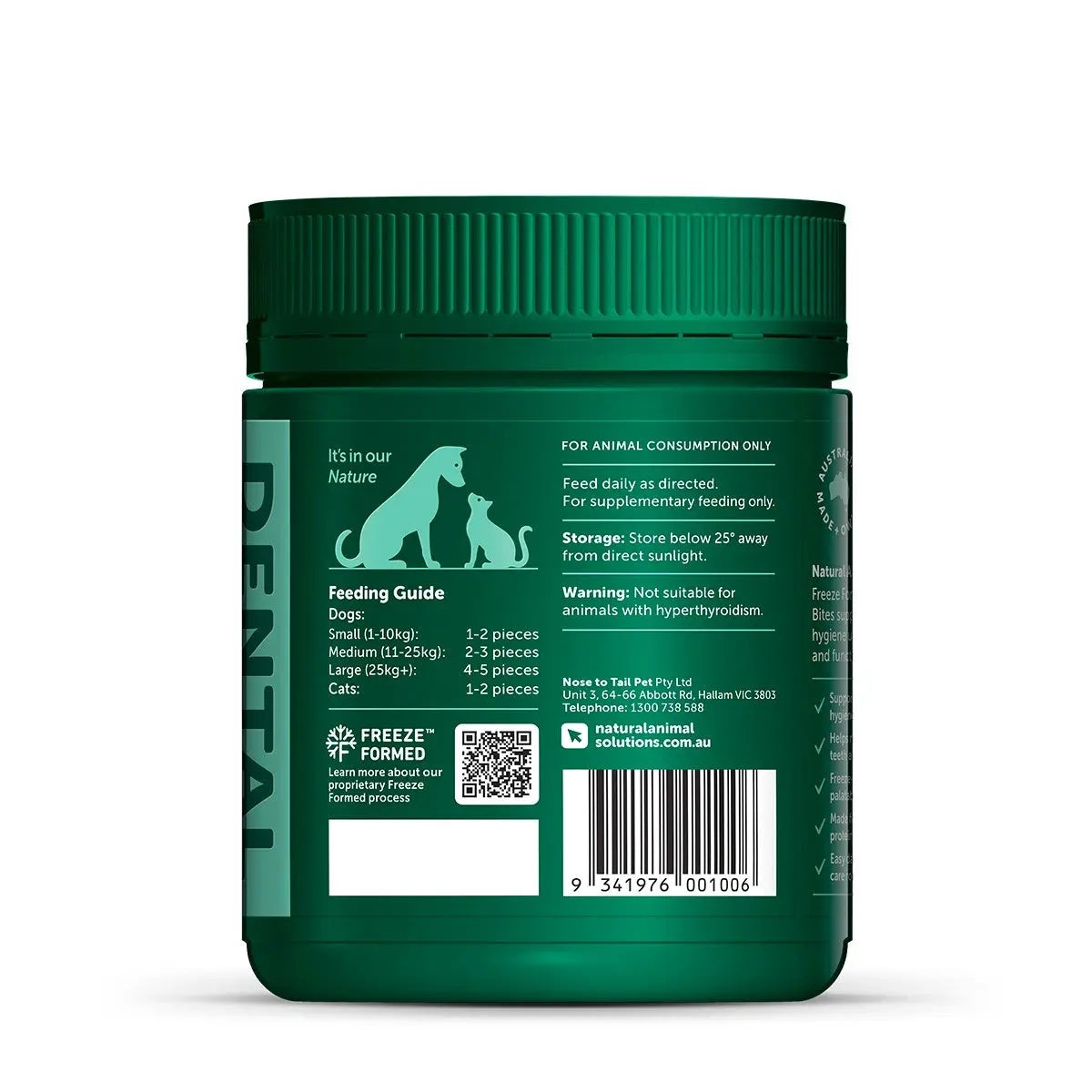 Natural Animal Solutions Dental Health Bites 60g