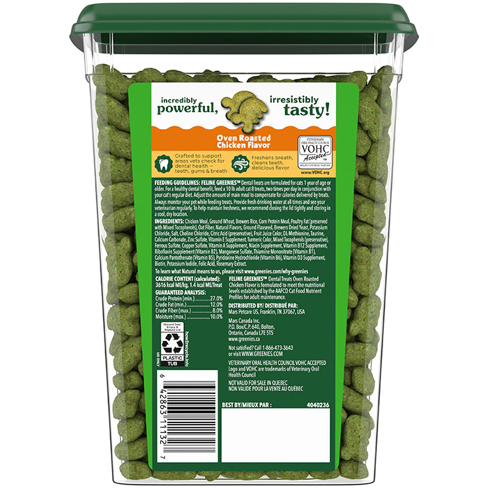 Greenies Dental Cat Treats Value Tub