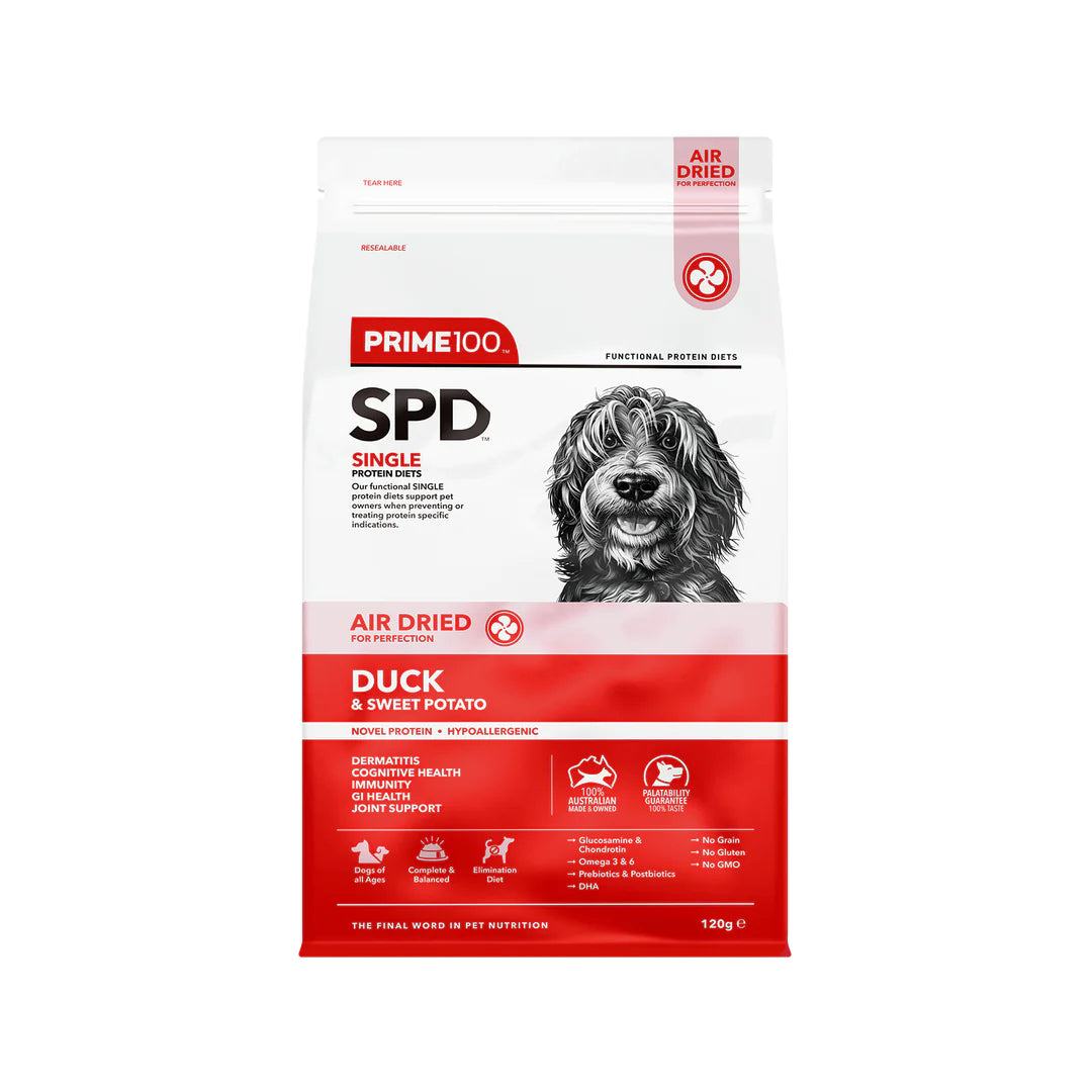 Prime100 SPD Air Dried Duck & Sweet Potato Food