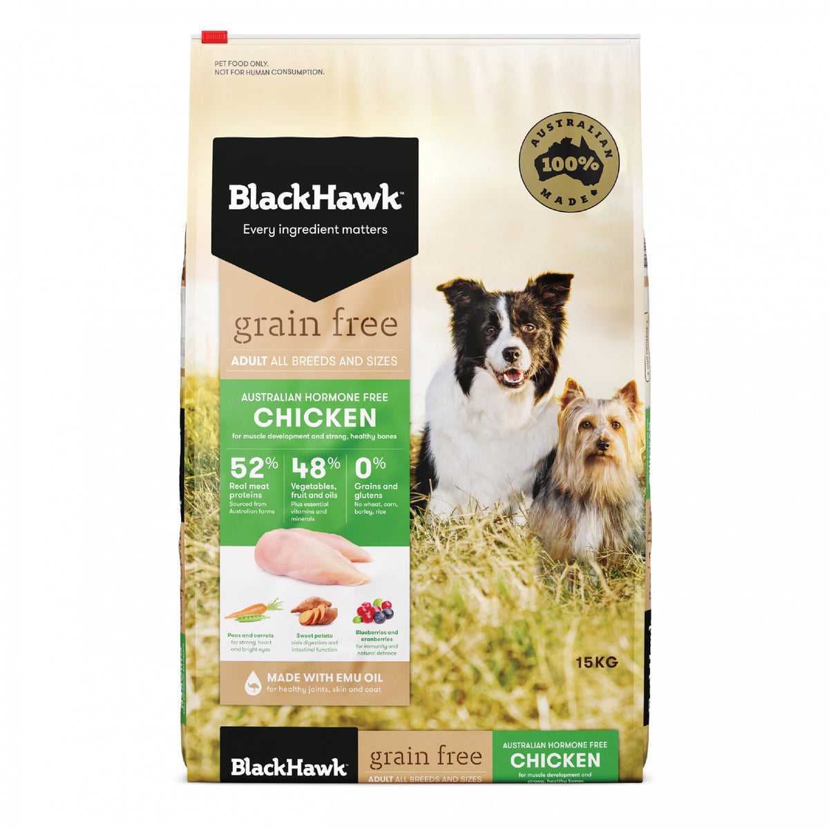 Black Hawk Adult Dog Grain Free Chicken Food