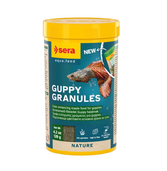 Sera Guppy Granules Fish Food 46g