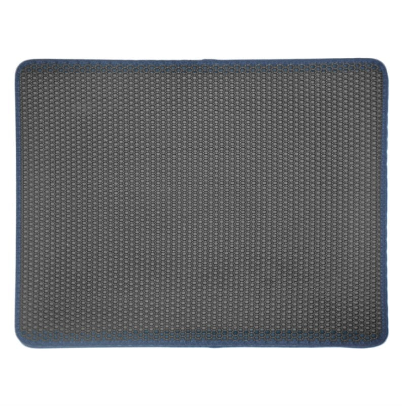 Double Layer Waterproof Cat Litter Mat | Filling Trapping Pad for Clean House, Kitten Sand Tray