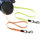3m Retractable Dual Dog Leash with Lights