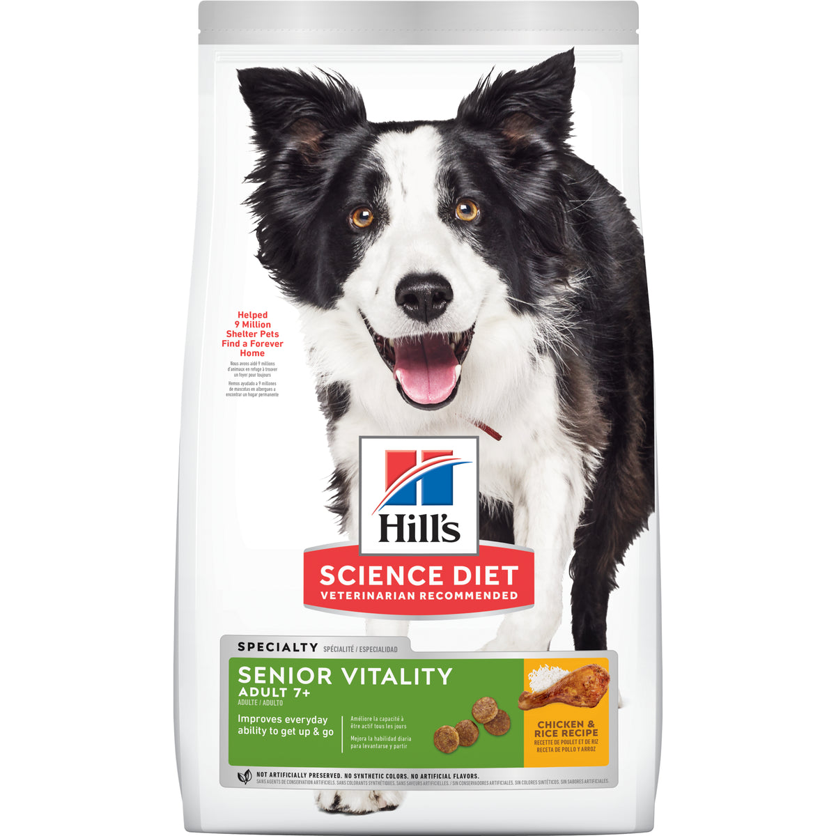 Hill's Science Diet Adult Dog 7+ Senior Vitality Food
