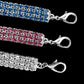 Bling Rhinestone Dog and Cat Collar | Crystal Puppy Pet Collars with Leash for Small to Medium Dogs
