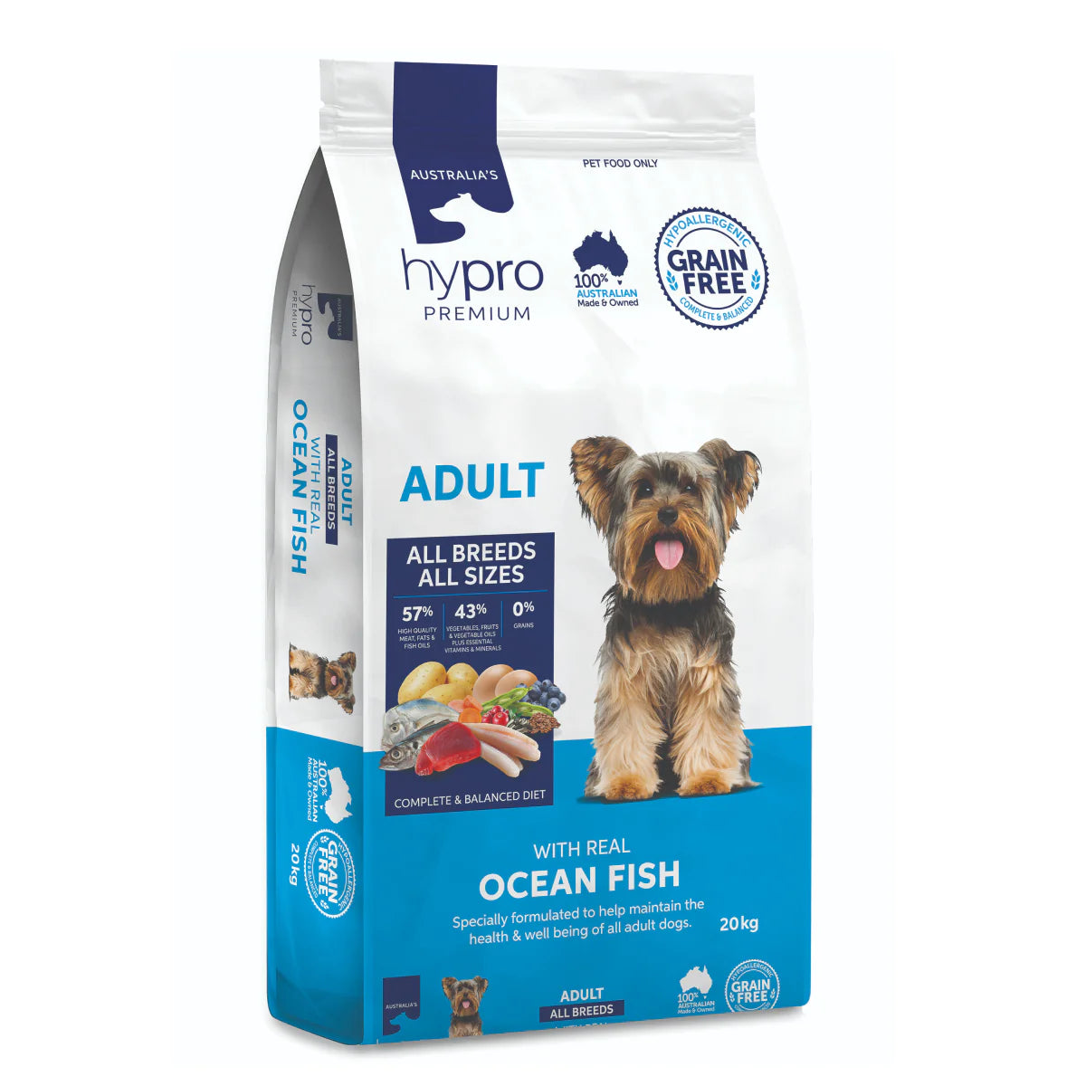 Hypro Premium Grain Free Ocean Fish Adult Dog Food