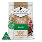 Ivory Coat Adult Dog Grain Free Large Breed Lamb Food