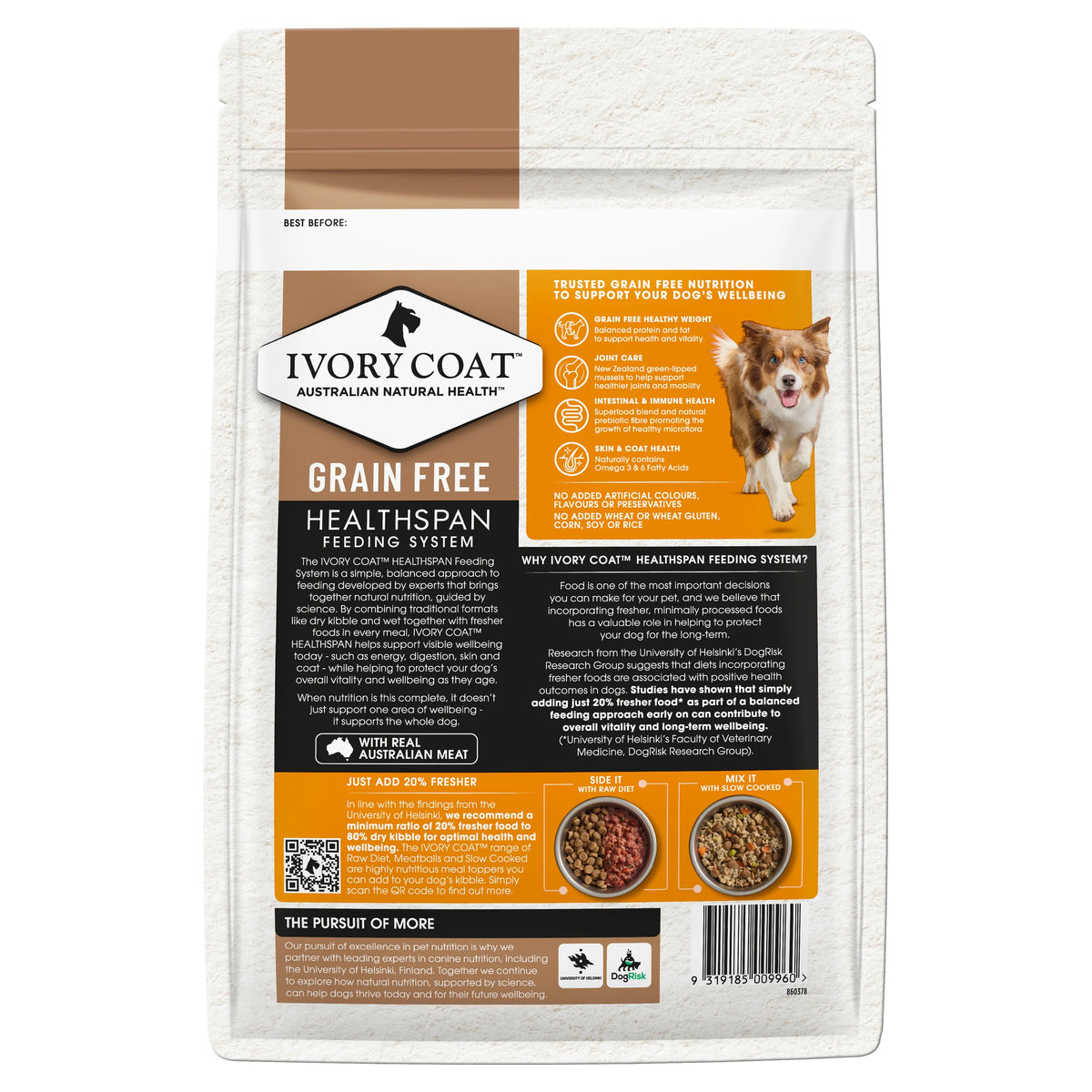 Ivory Coat Healthy Weight Adult Dog Grain Free Chicken Food