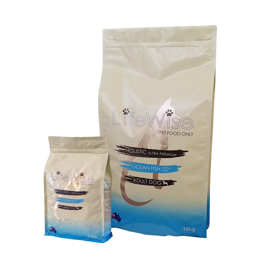 LifeWise Ocean Fish Large Bites Adult Dog Food