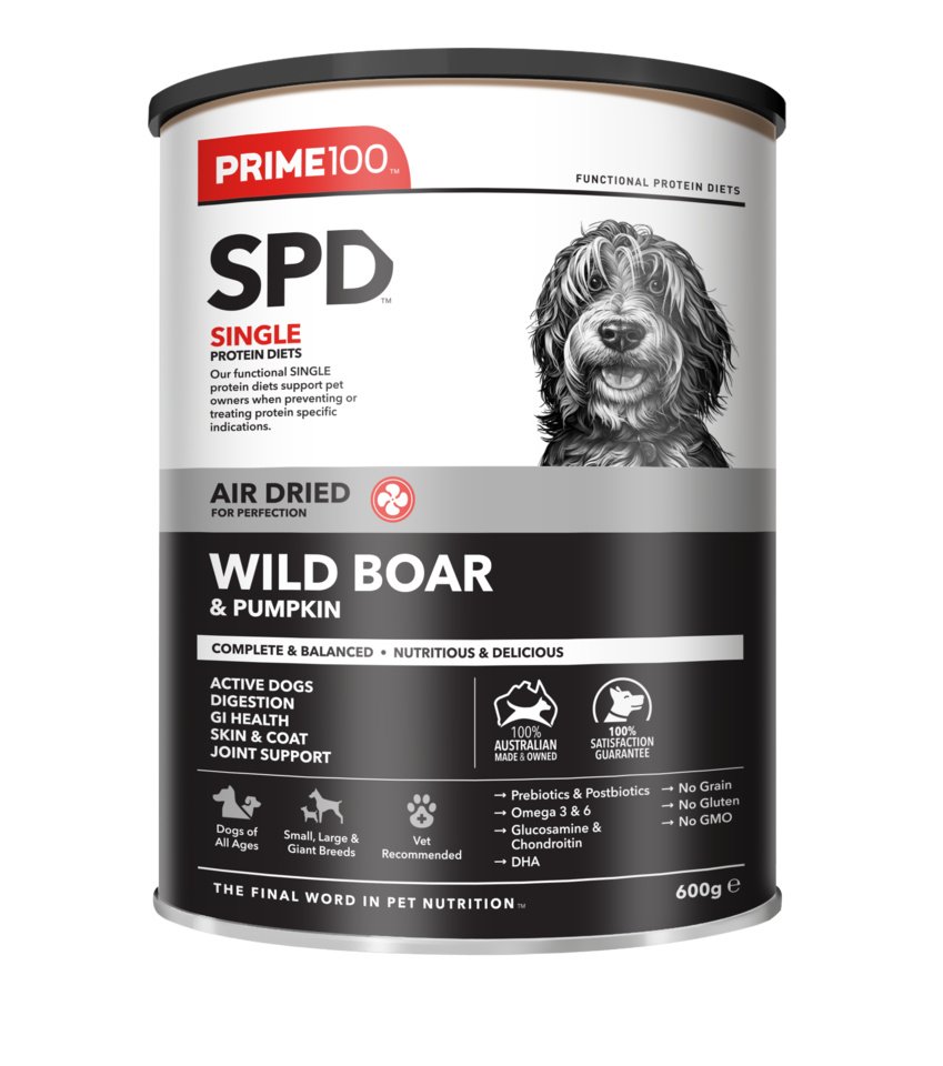 Prime100 SPD Air Dried Wild Boar & Pumpkin Food