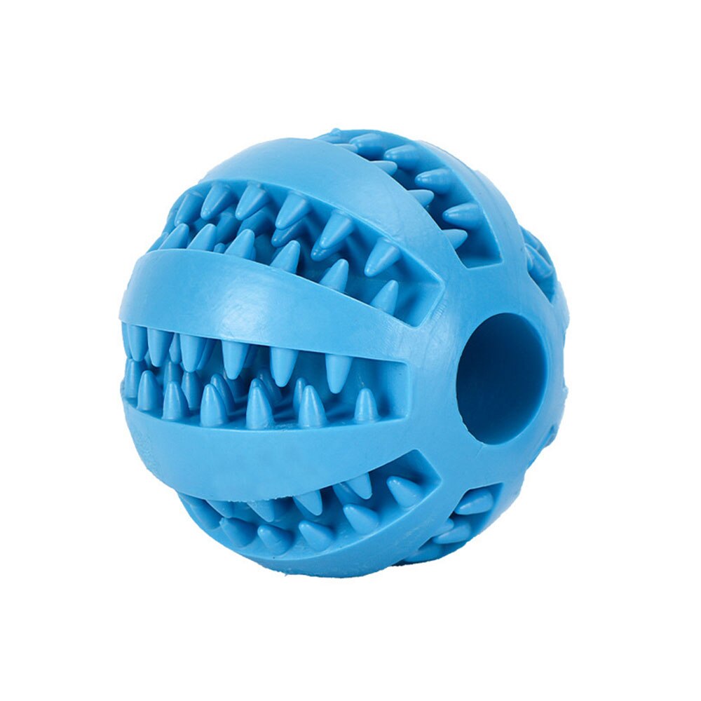 Durable Dog Balls | Treat Dispensing, Natural Rubber Chew Toy, Tough IQ Puzzle for Smart Pets