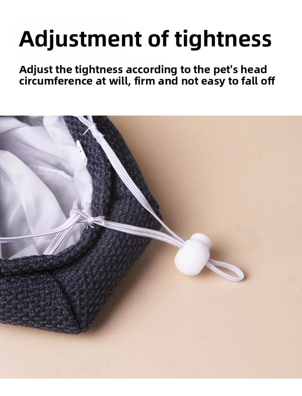 Retro Dog Beret Hat | Adjustable Pet Cap