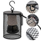 Anti-Scald 100W Reptile Heating Lamp Cage | Infrared Heat for Turtles, Snakes, and Small Pets