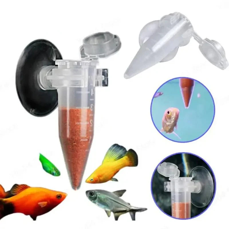 Self-Suspending Shrimp Egg Feeder | Pollution Prevention for Clean Fish Tanks