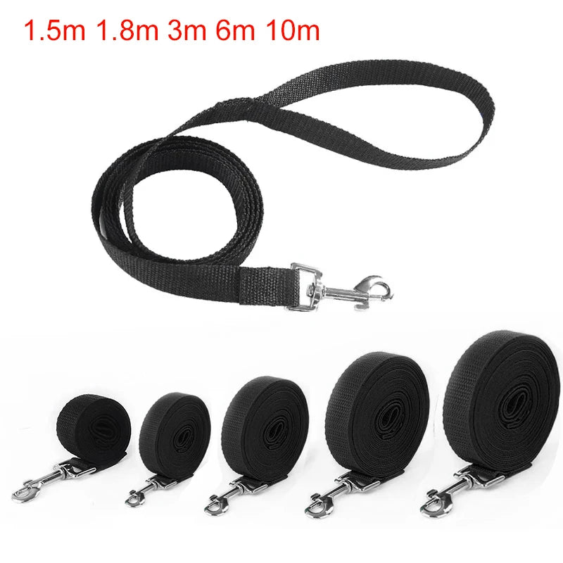 Long Strong Nylon Dog Leash | 1.5m - 50m Available