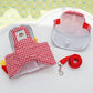 Cartoon Pet Harness Leash Sun Hat Set