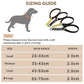 No Pull Leather Martingale Dog Collar