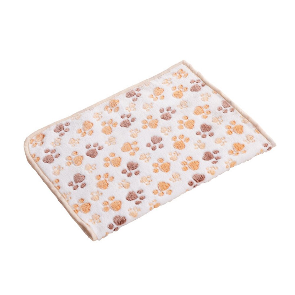 Cartoon Dog-Paw Blanket | Soft, Fluffy, and Warm Bed Mat for Cats and Dogs | Multiple Sizes and Styles Available!