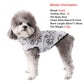 Winter Fleece Dog Jacket with D-ring