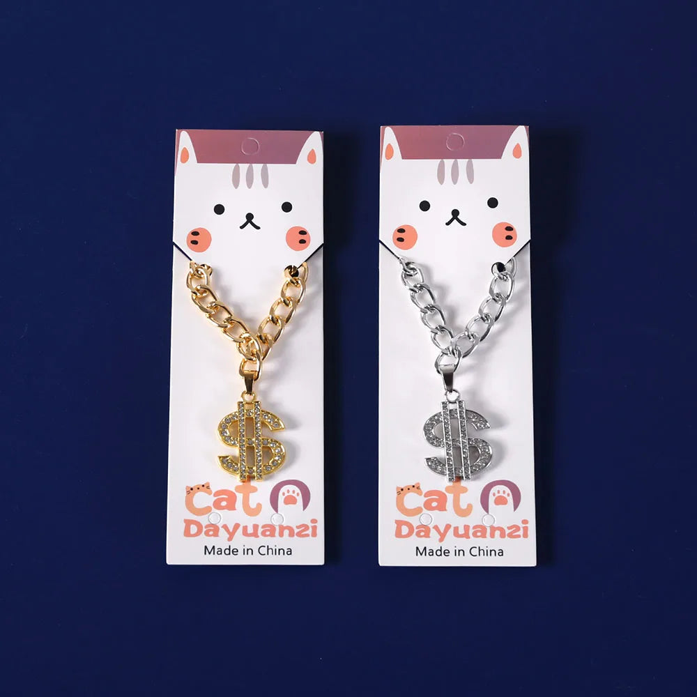 Cat & Dog Princess Necklace | Dollar Sign