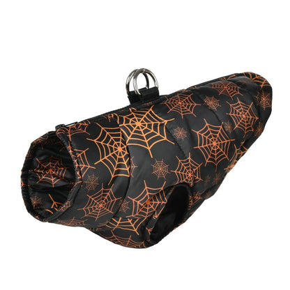 Halloween Dog Jacket Coat | Funny Pumpkin Print