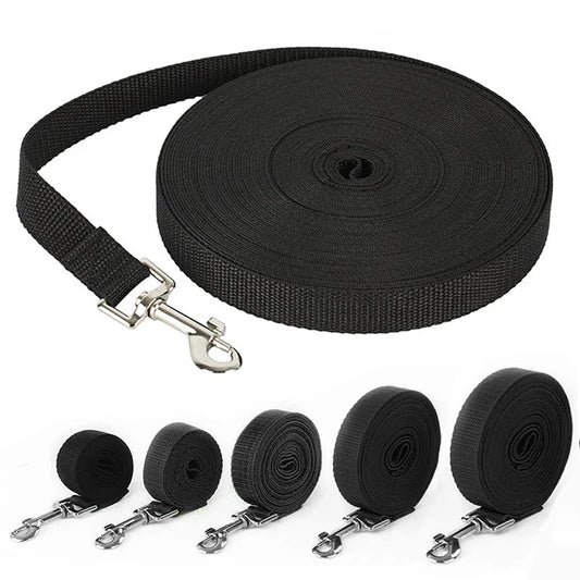 Long Strong Nylon Dog Leash | 1.5m - 50m Available