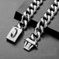 Large Dog Chain Collar | 19mm Gold Buckle