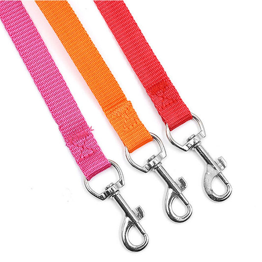Heavy Duty Nylon Pet Dog Leash | Colourful & Durable