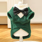 Extra-Large Winter Fleece Tuxedo with Bow Tie