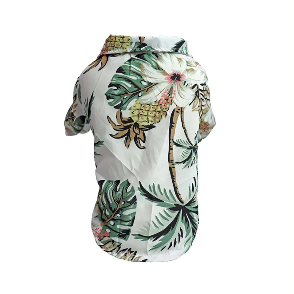 Dog Hawaiian Shirt for Small to Medium Pets