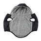 Warm Fleece Coat Hoodie with D-ring