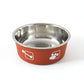 Non-Slip Food Bowl with Rubber Base