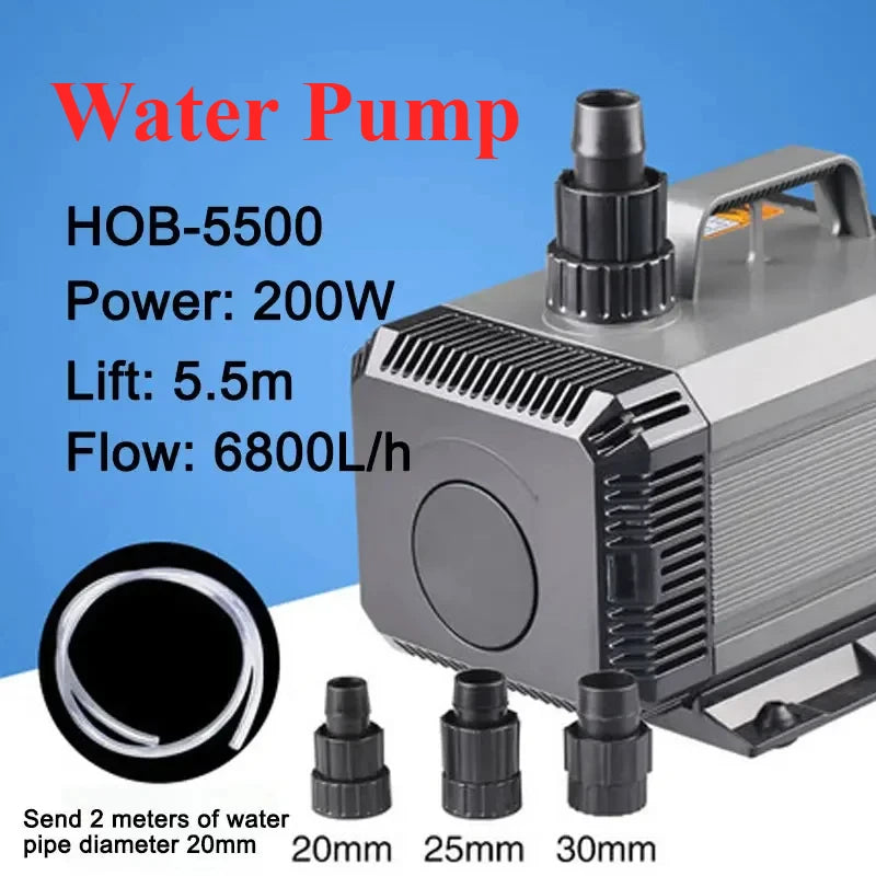 High-Flow Bottom Suction Water Pump | Ideal for Aquariums, Turtle Tanks, and Water Circulation