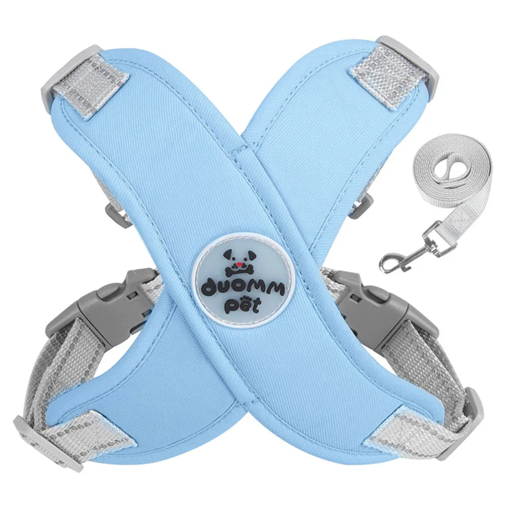 Dog Harness & Leash Set | Reflective & Breathable